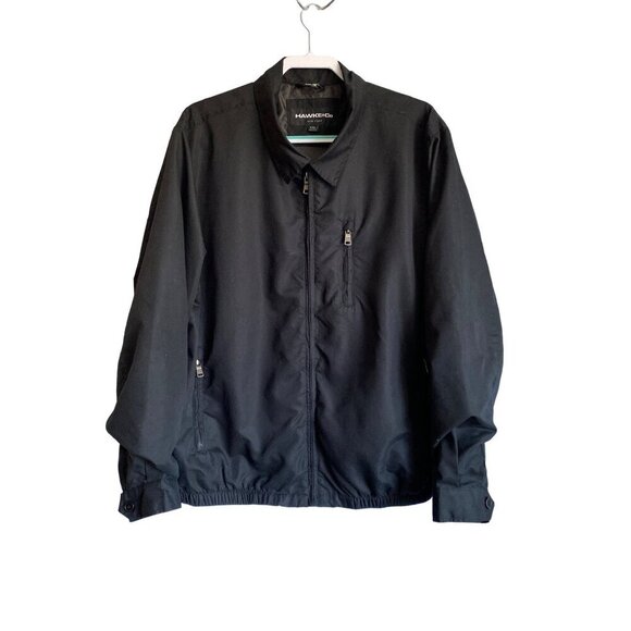 HAWKE & CO MEN'S BLACK SOFT SHELL JACKET SZ XXL - Picture 1 of 9